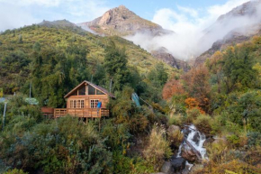 Cabañas con tinajas calientes en Parque Guaiquivilo